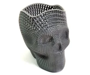 Wireframe Skull Perfect Edition 3D Models