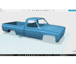 Remix K10 Silverado Single Cab For Rc Truck 3D Models