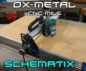 Oxmetal Cnc Router Mill 3D Models