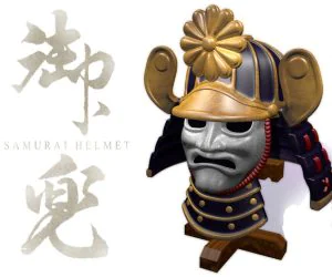Samurai Helmet 3D Models