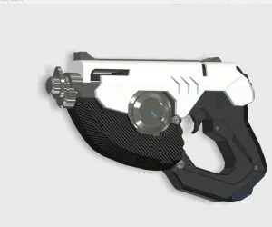 Tracer Pistol 3D Models
