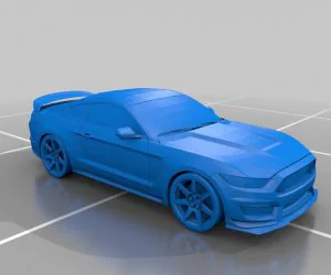 Shelby Mustang Gt350R 3D Models