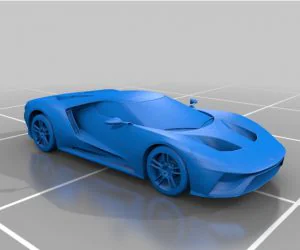 Ford Gt 2017 3D Models