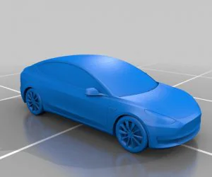 Tesla Model 3 3D Models