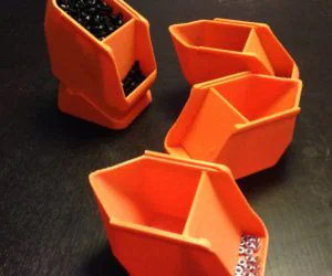 Stackable Box System For Screws And Nuts 3D Models