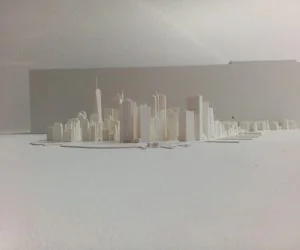 Large Scale New York Manhattan 3D Model 3D Models
