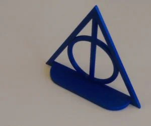 Deathly Hallows Bookend 3D Models