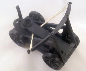 Small Toy Catapult 3D Models