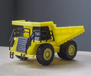 Caterpillar 777F Dump Truck 3D Models