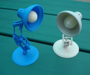 Light Bulb For Mini Desk Lamp 3D Models