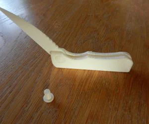 V2.0 Pocket Knife Fully Printable Taschenmesser For Righties 3D Models