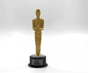 Customizable Movie Award 3D Models