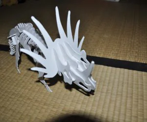 Styracosaurus 3D Puzzle Dino 3D Models