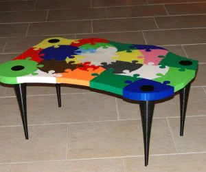 32Piece Realsize Coffee Table 3D Models