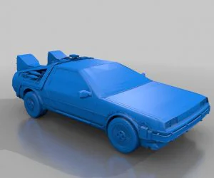 Delorean 3D Models