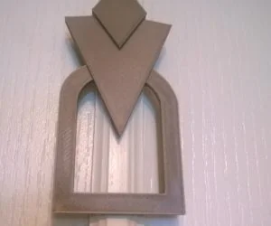 Skyrim Door Quest Plaque 3D Models