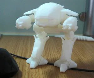 Ed209 Enforcement Droid From Robocop 3D Models