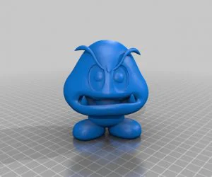 Little Goomba Mushroom Kingdom Goon 3D Models