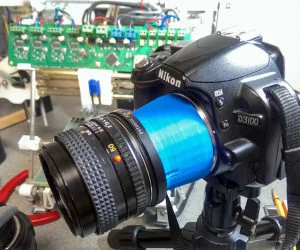 Macro Lens Adapters For Nikon Fmount 3D Models