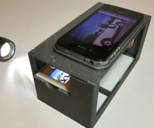 35Mm Slide Copy Stand For Smart Phones 3D Models