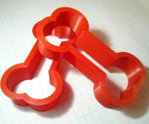 Bone Cookie Cutter 3D Models