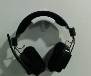 Wallmounted Headphoneheadset Holder 3D Models