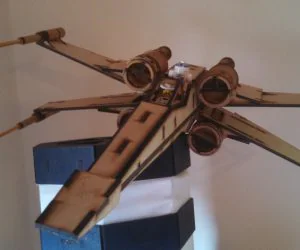 Xwing Starfighter 3D Models