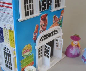 Cereal Box Baroque House 3D Models