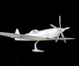 Wing Part Rc Spitfire 3D Models