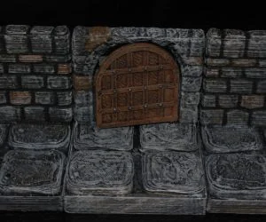 Openforge Stone Arch Doorway 3D Models
