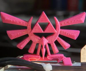 Crest Of Hyrule Mantlepiece 3D Models