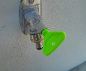 Key For Outdoor Water Faucet 3D Models