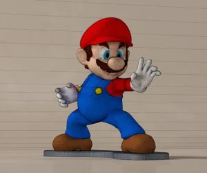 Highres Super Mario 3D Models