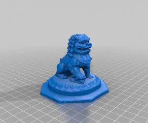 Ming Dogfoo Dog 3D Models