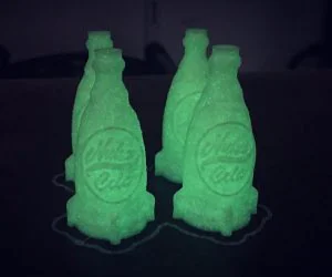 Nuka Cola Keychain 3D Models