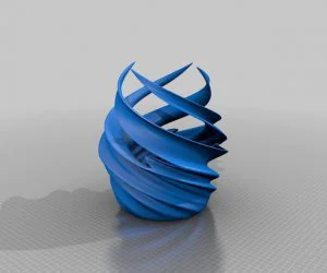 Vortex Vase 3D Models