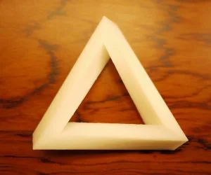 Eschers Penrose Triangle 3D Models