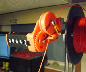 Filament Length Counter Printrbot Simple Metal 3D Models