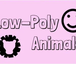 Lowpoly Animals 3D Models