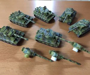 Tank Accessory Kit No 1 3D Models