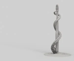 Octopus Arm Toothbrush Holder 3D Models