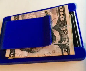Wallet With Money Clip 3D Models