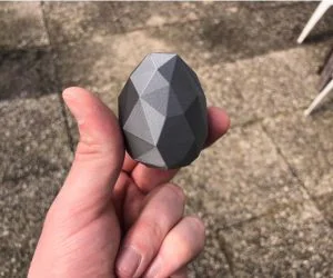 Low Poly Egg 3D Models