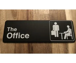 The Office Sign 3D Models