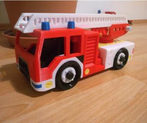 Fire Truck Toy 3D Models