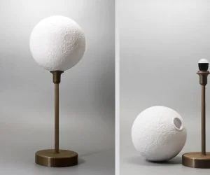 Moon Lamp With Base 3D Models