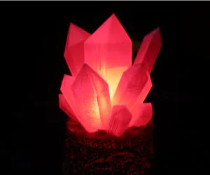 Crystal Led Light 3D Models