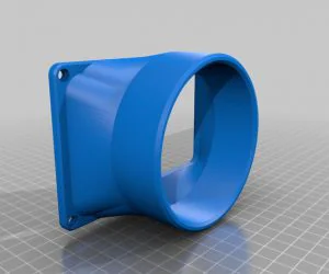 Rear Vent To 4″ Adapter For Anycubic Photon 3D Models