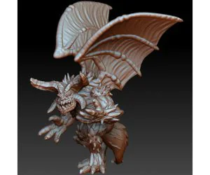 Winged Demon 3D Models