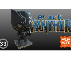 Black Panther Civil War Suit 3D Models